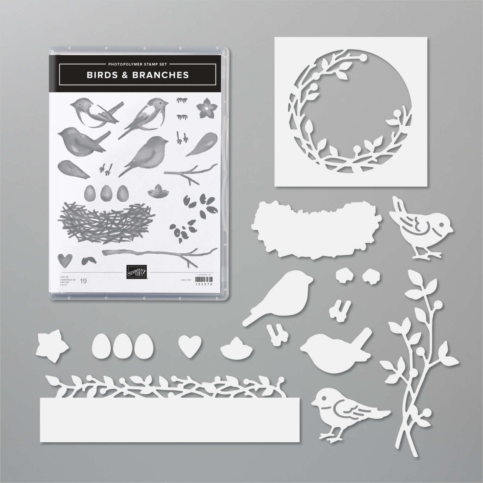 lot-tampons-poinçons-birds-and-branches-stampin-up-154107